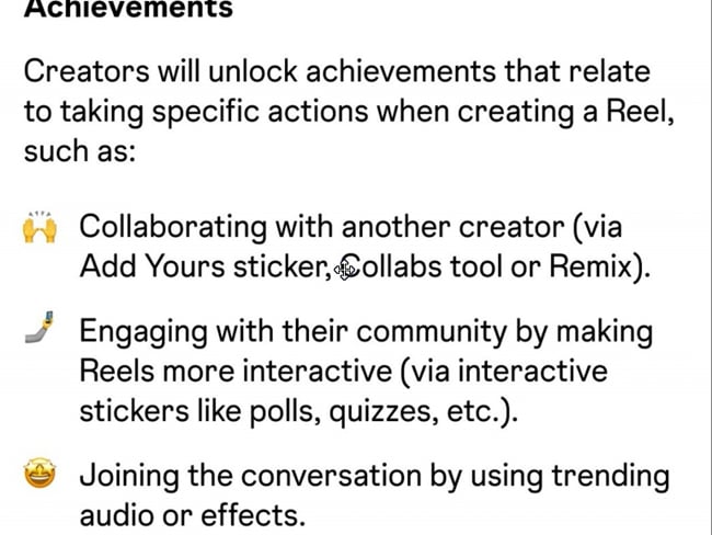 FB verrät neue Reels Tipps: Teil 4