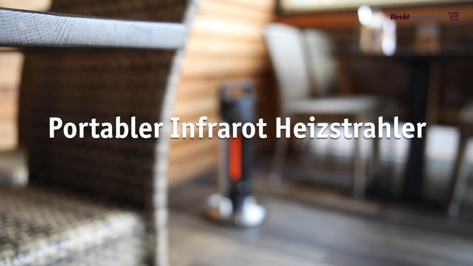 10-0422-1 Portabler Infrarot Heizstrahler Direktverkauf
