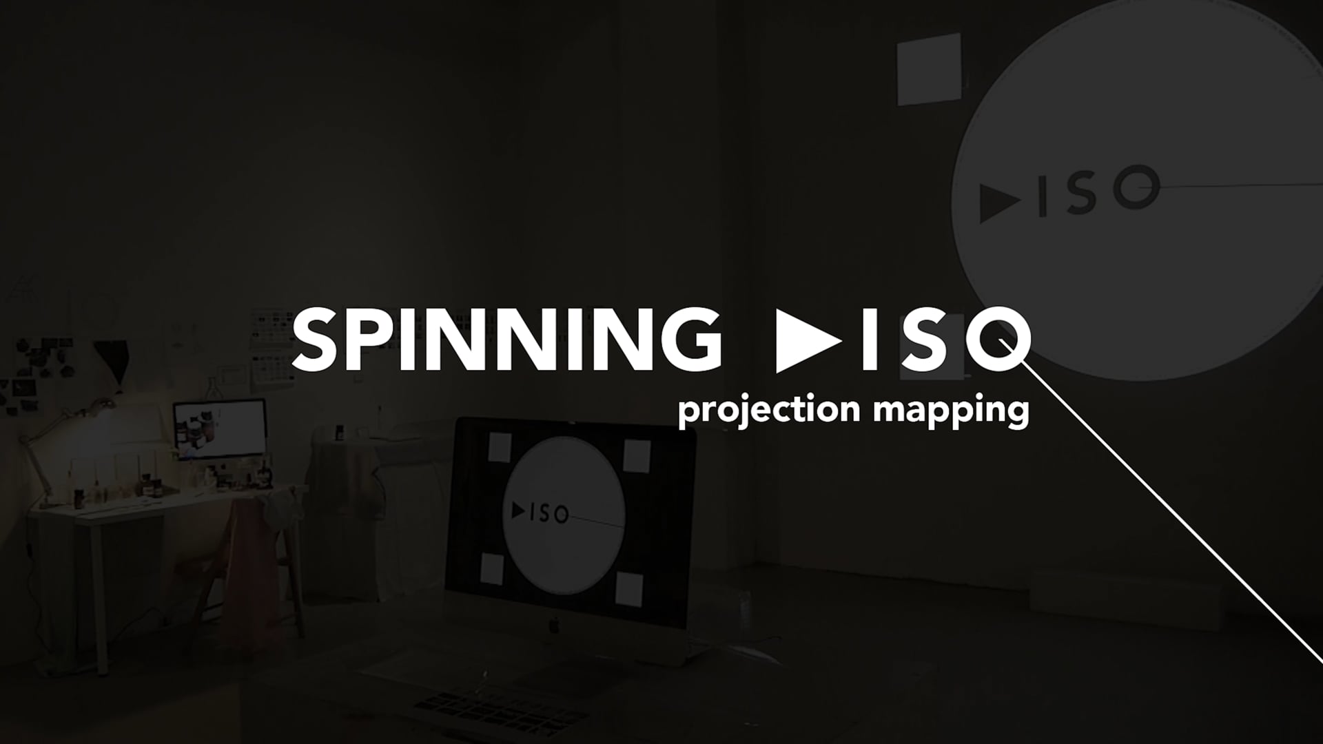 SPINNING DISQ (Projection Mapping)