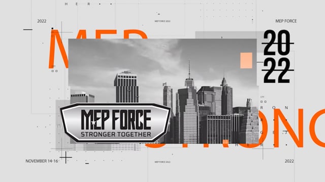 Frame from MEP Force Podcast Booth Video 2