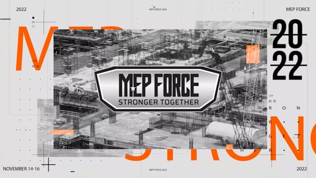 Frame from MEP Force Podcast Booth Video 3