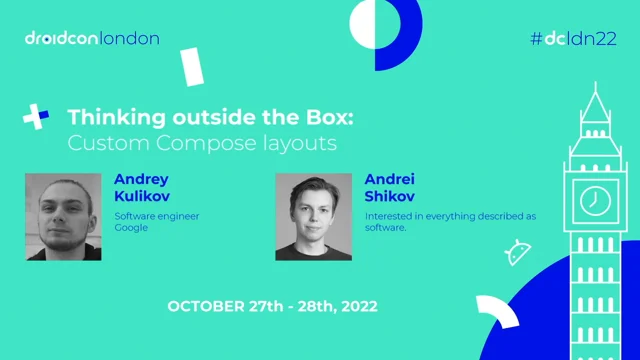 Custom layout designing in Jetpack Compose - droidcon