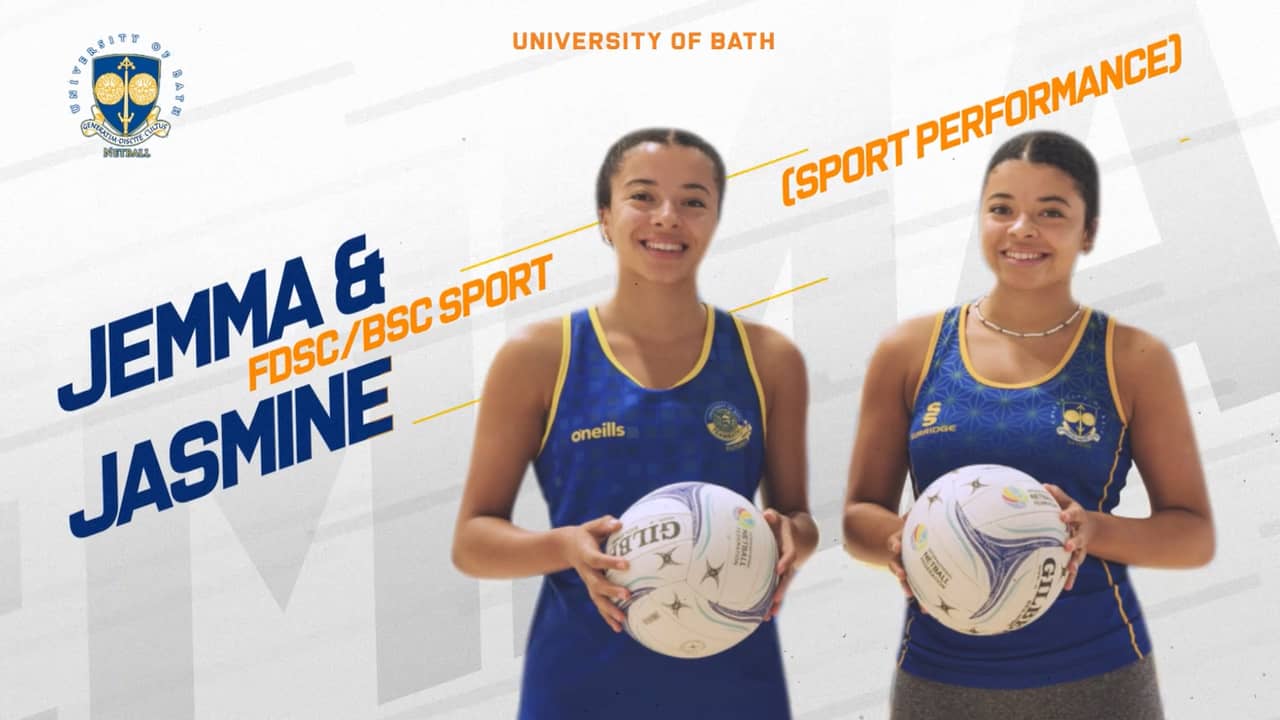 Combining a sports degree with competitive netball: Jasmine and Jemma's ...