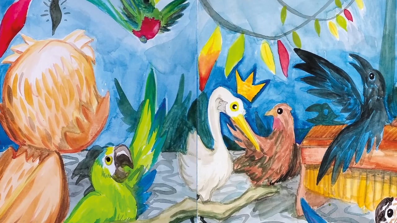 Mok y el baile de las garzas