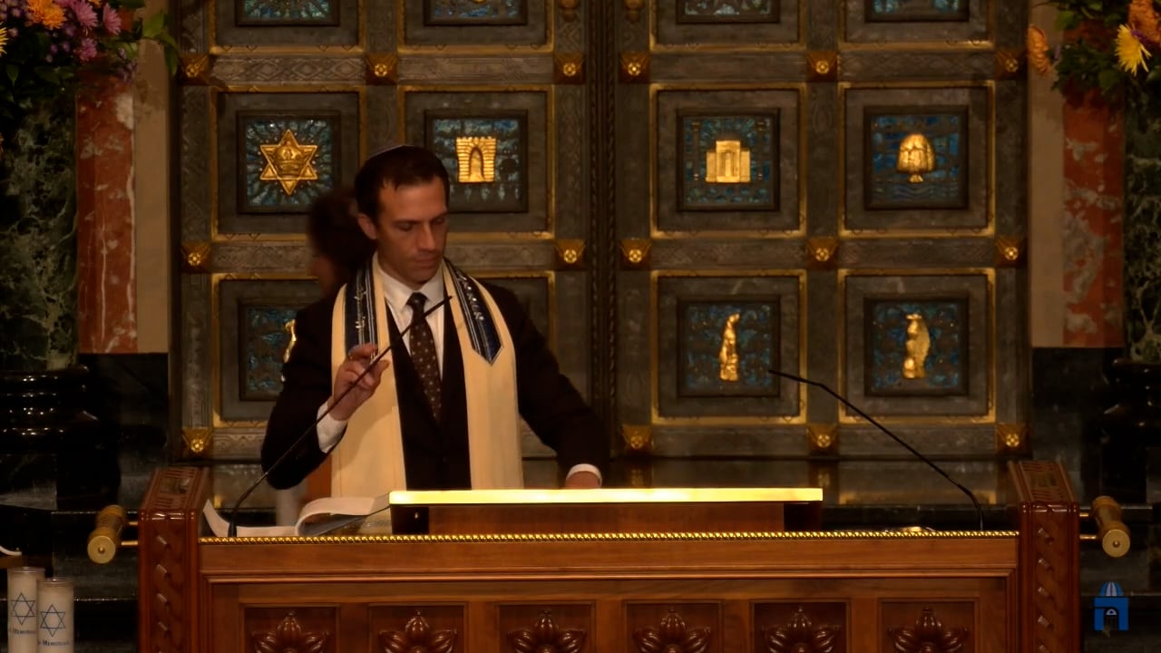 Kristallnacht Commemoration Erev Shabbat service, November 11, 2022