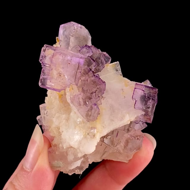 Fluorite (gemmy ''phantom'' crystals)