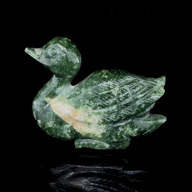 Serpentine Carving, Duck