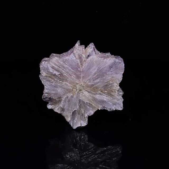Aragonite (rare purple color - twinned crystal)