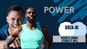 Back + Bi Power (weights+bands+Stability ball)-11:16:22
