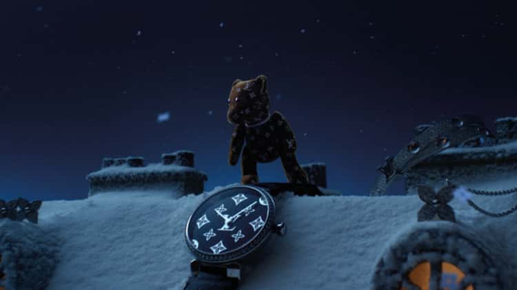louis vuitton holiday animation 2022