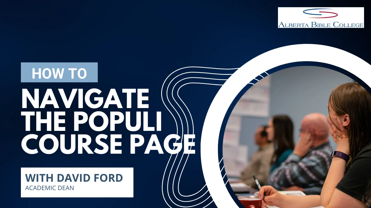 How to Navigate the Populi Course Page on Vimeo