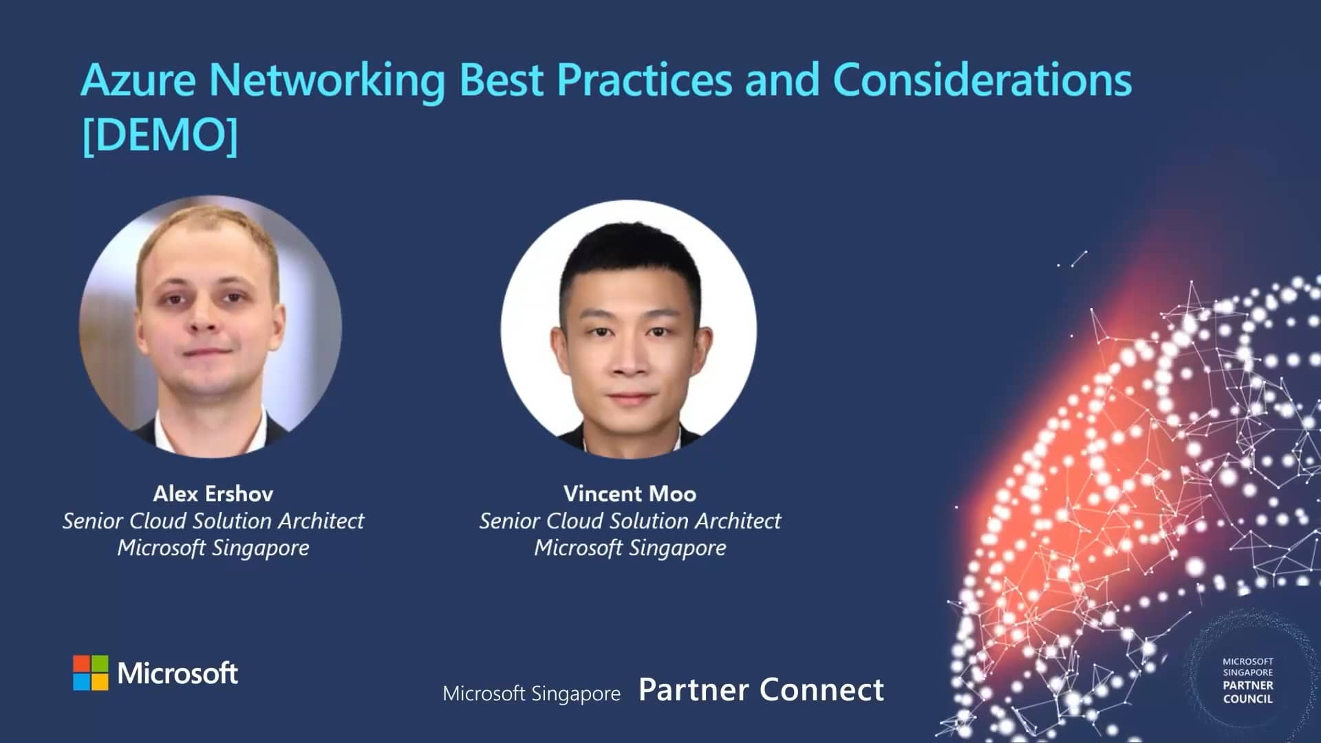 SG Partner Connect Azure Networking Best Practices & Considerations
