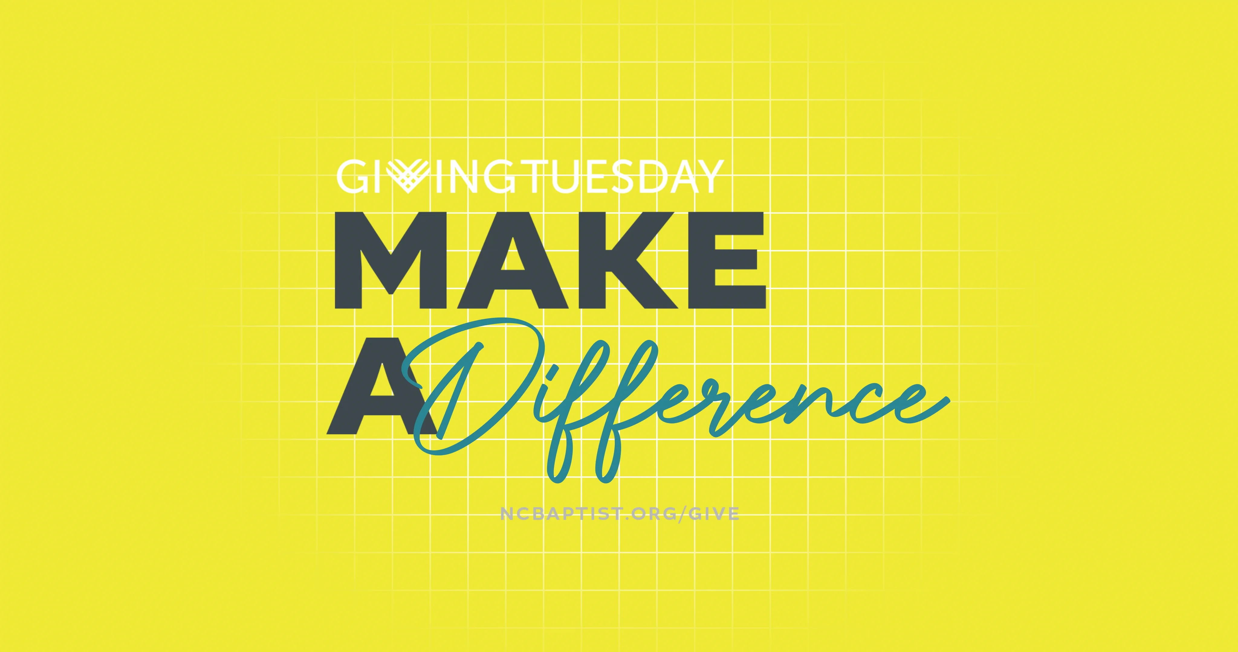 Giving Tuesday | Make a Difference on Vimeo