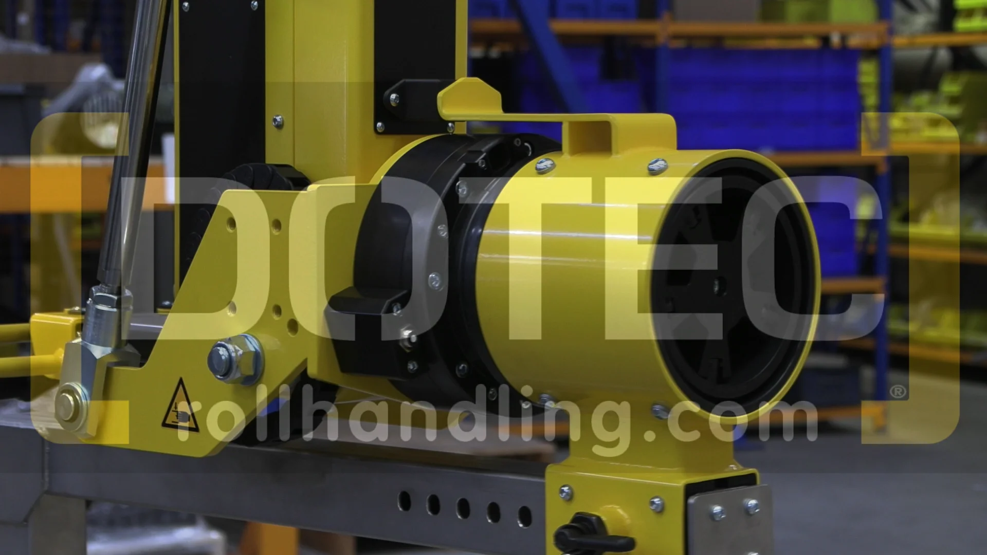 Roll handling solutions - Single Action Probe Extension on a dotec ...