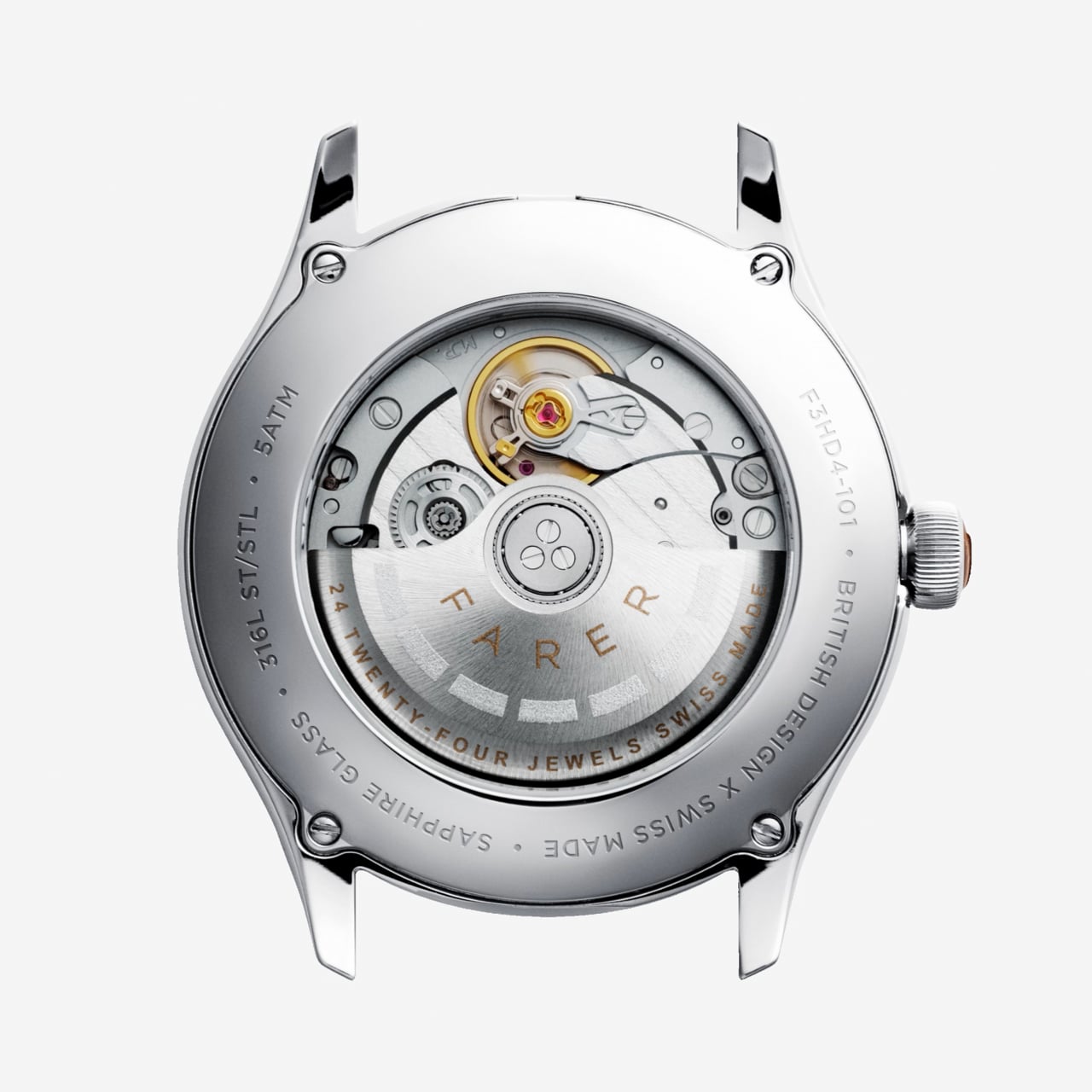 Farer Automatic Watches - Three Hand Sweep Seconds - La Joux-Perret G101 | Quarzuhren