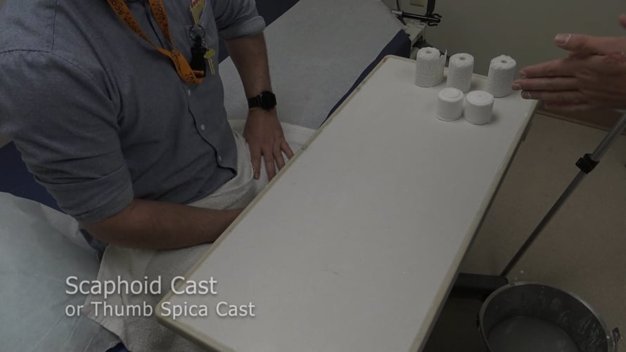 Scaphoid Cast or Thumb Spica Cast | Videos & Movies on Vimeo