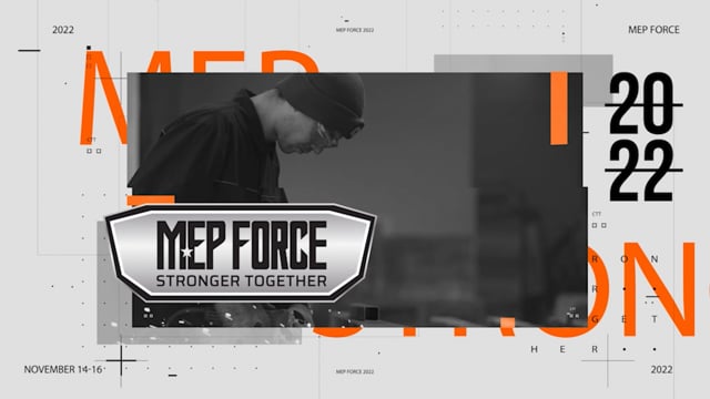 Frame from General Horst: MEP Force Podcast Booth Video