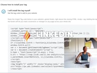 Install Linkedin WP Tag