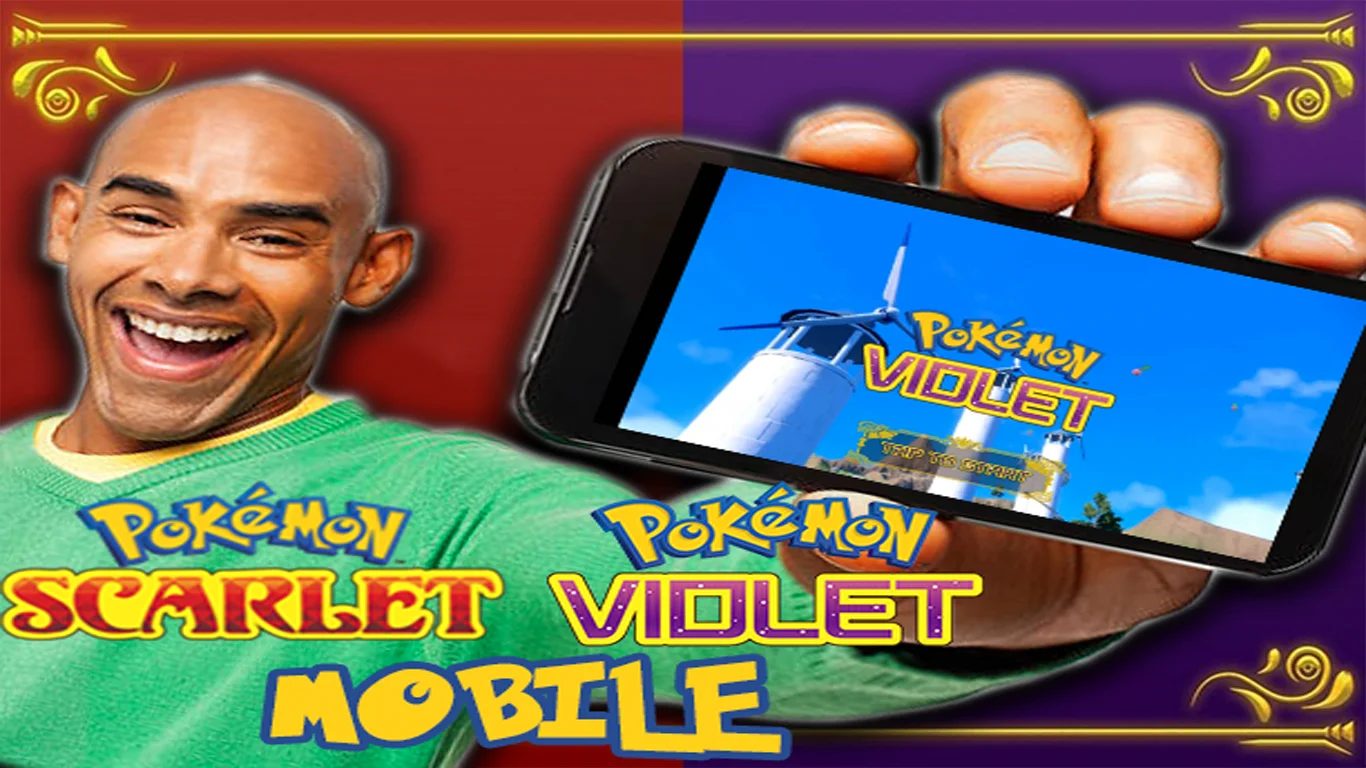 How To Play Pokemon scarlet and violet mobile ( android APK / iOS ) - (1  Min Gameplay) 