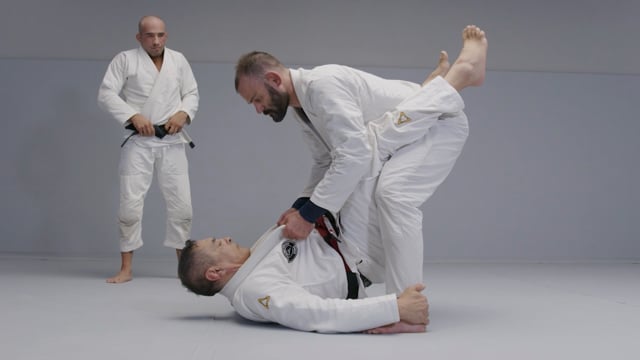 Learn the adjustments for the ankle sweep