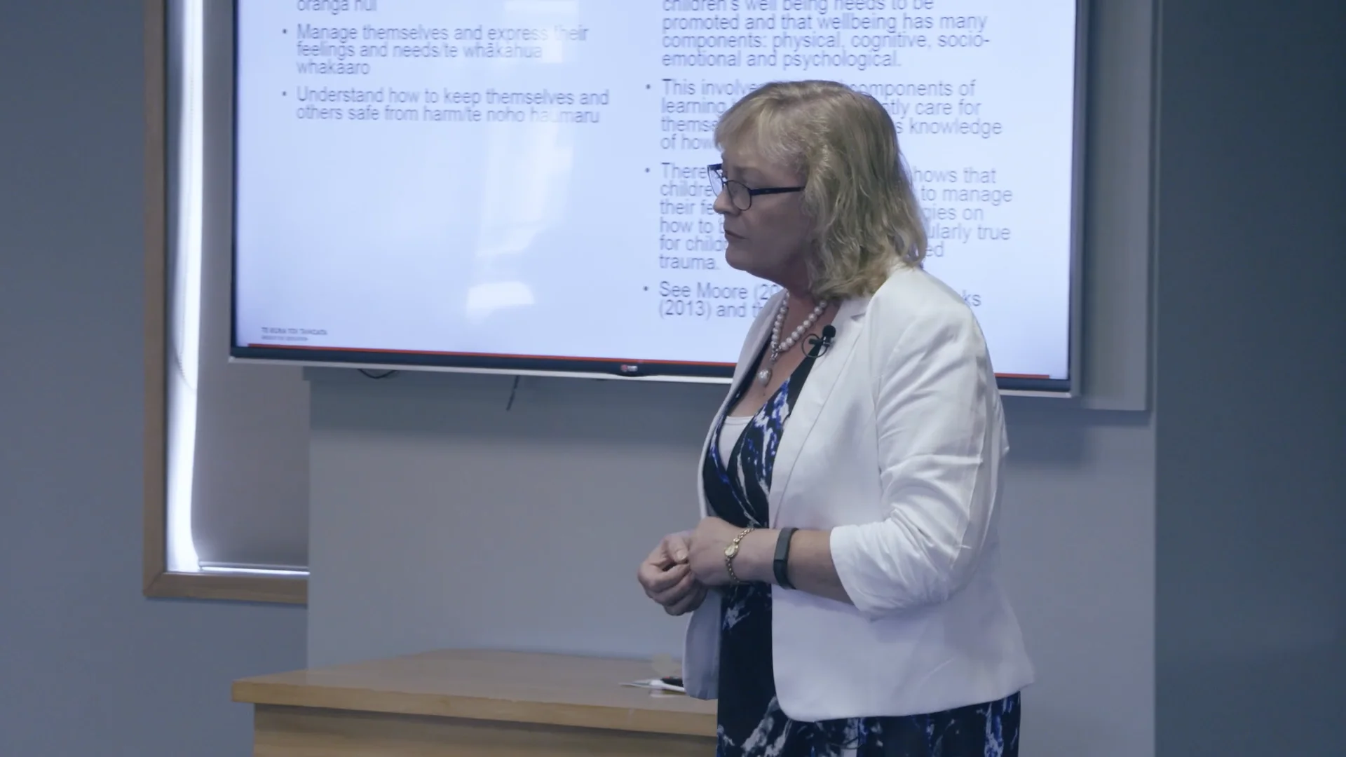 Professor Claire McLachlan talks about the learning outcomes on Vimeo