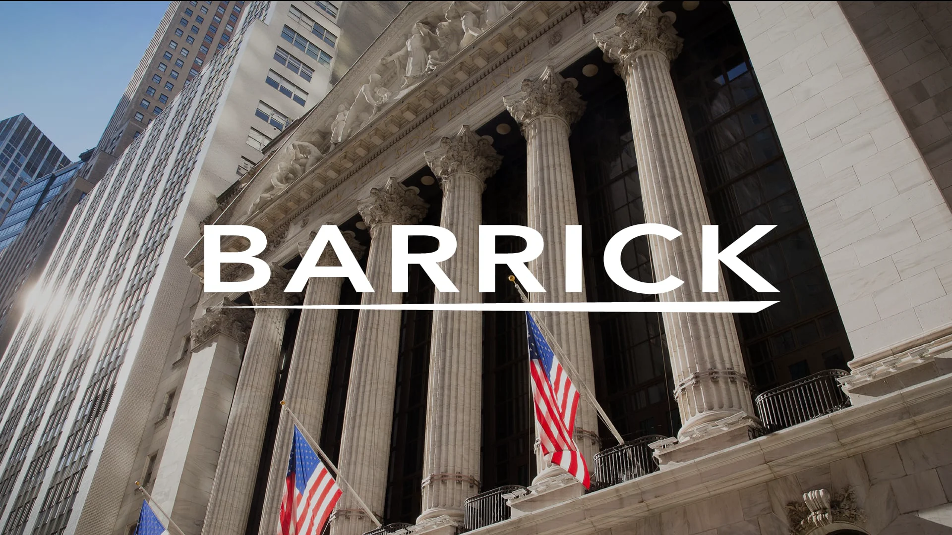 Barrick gold deals nyse