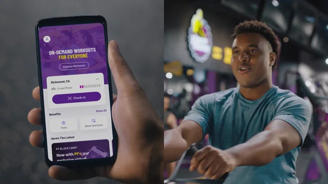 Mobile App  Planet Fitness