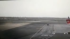 Accidente en aeropuerto de Lima