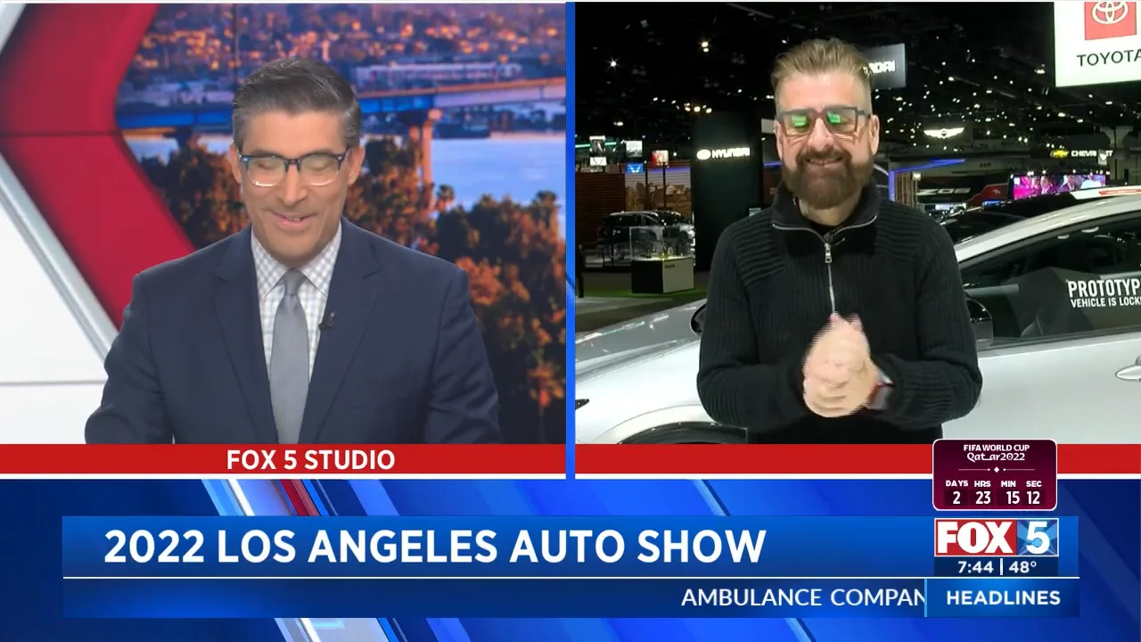 Live LA Auto Show - KSWB Fox 5 on Vimeo