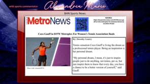BHN Live: Alexandria Marie talks Coco Guaff, football brawl, LGBTQ in sports, and Byron Perkins