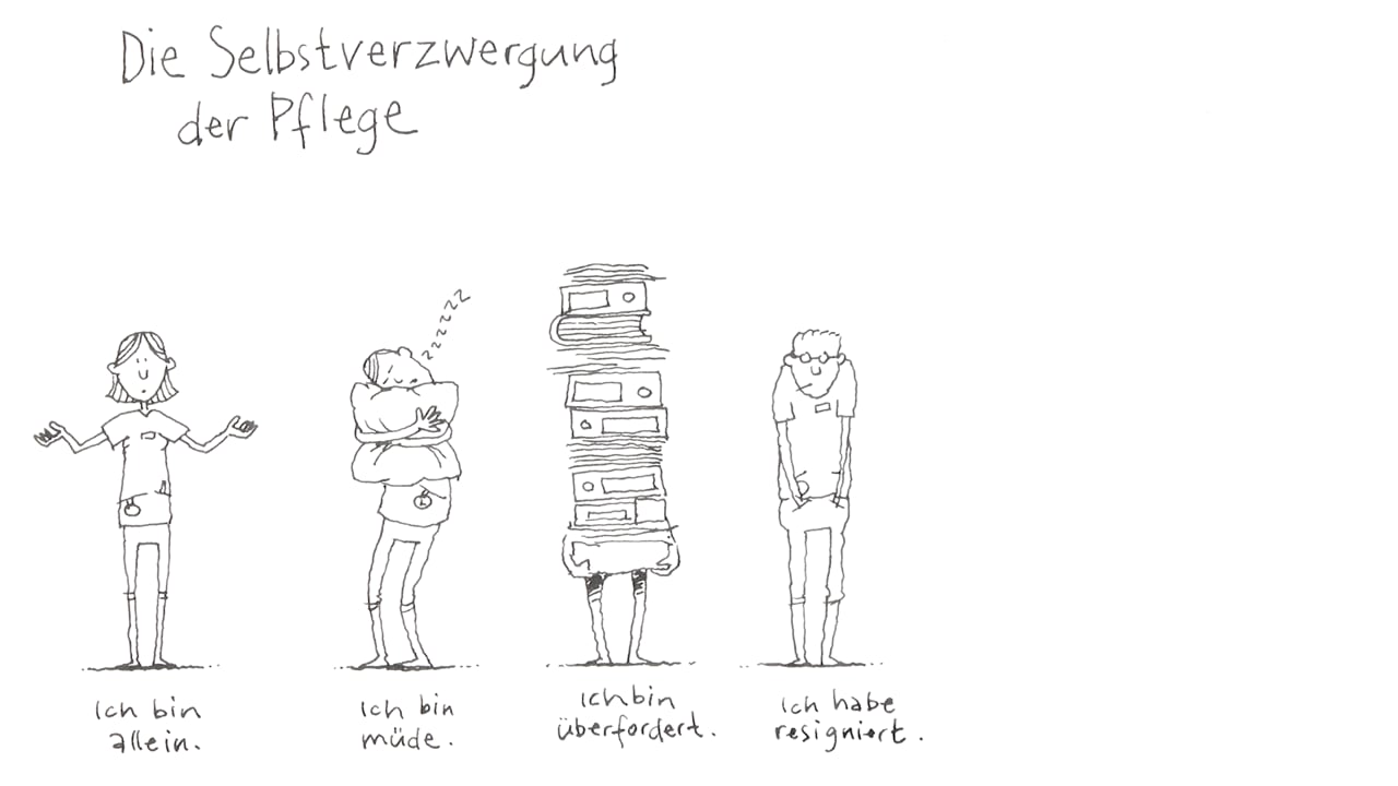 Selbstverzwergung der Pflege : die 7 Zwerge