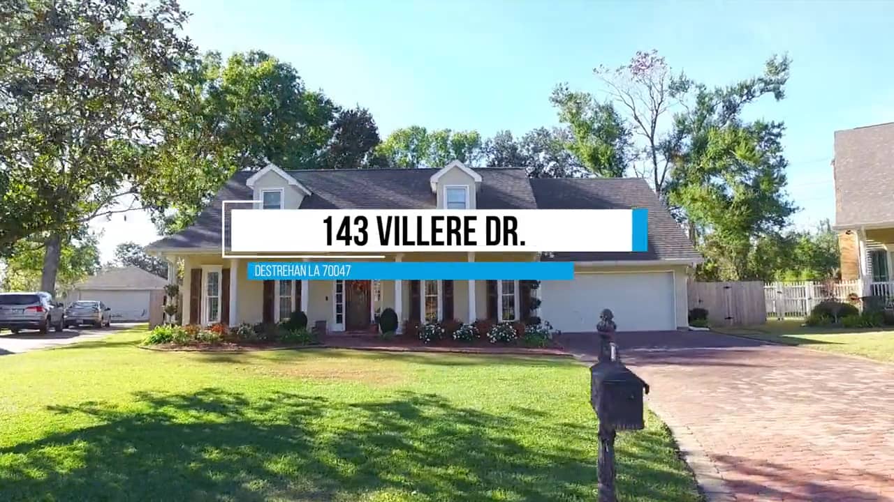 143 Villere Dr., Destrehan Louisiana 70047.mp4 on Vimeo