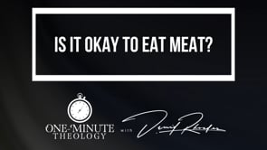 Is it okay to eat meat?