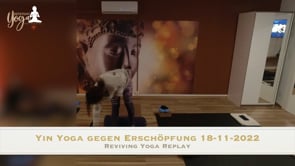 Yin Yoga gegen Erschöpfung 18-11-2022
