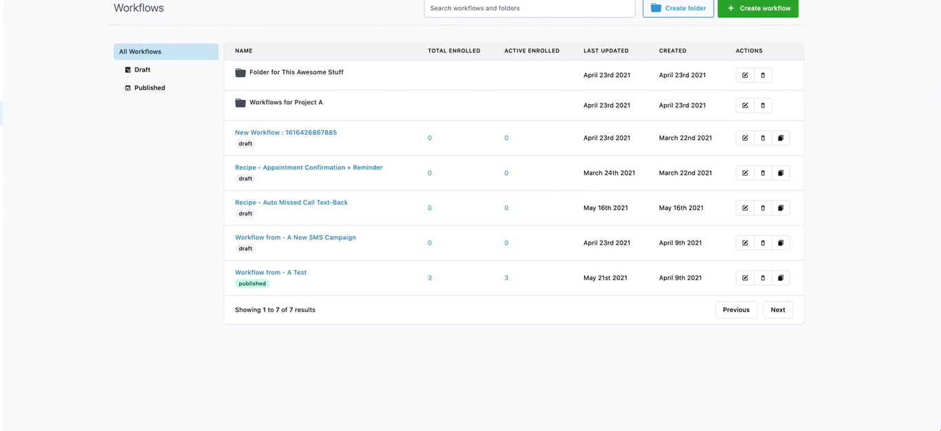 Workflow Step Details Feature on Vimeo