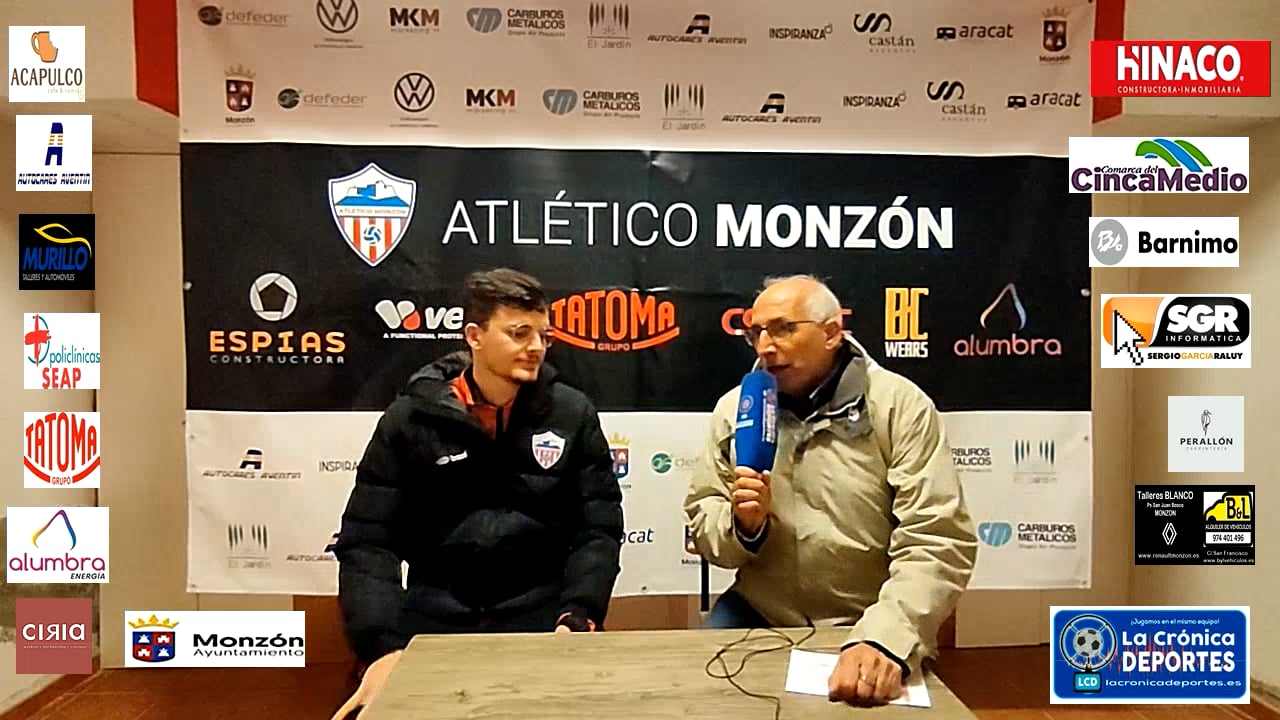 JOEL  PORTE (Jugador Monzón) At Monzón Alumbra 2-0 Cuarte / J 11 / 3ª División