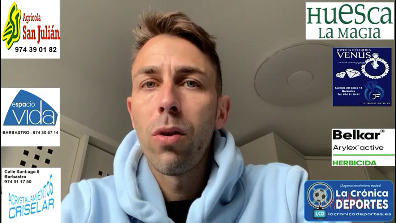 JOSÉ CARLOS GALLEGO (Entrenador Almudévar) AD Almudévar 2-2 CD La Almunia / Jornada 11 / 3ª División