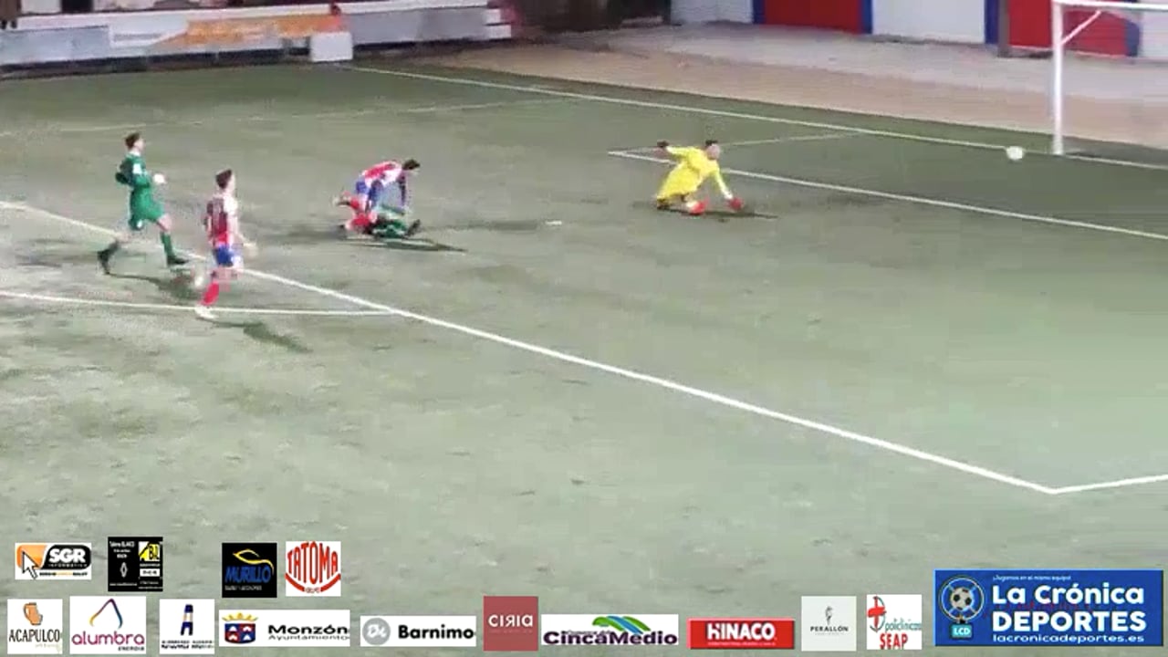 (RESUMEN y GOLES) At Monzón 2-0 Cuarte / J 11 / 3ª División