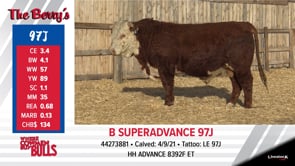 Lot #97J - B SUPERADVANCE 97J