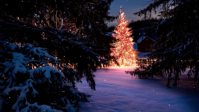 Tree Lights Christmas - Free video on Pixabay