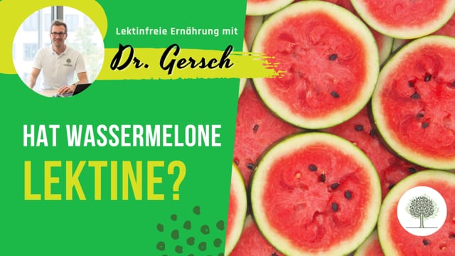 Hat Wassermelone Lektine?