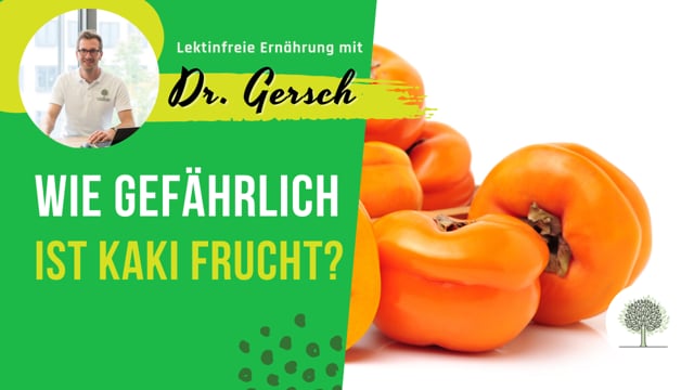 Darf man während lektinfreier Ernährung Kaki-Früchte essen? 