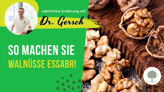 Sollte man Walnüsse vor dem Verzehr einweichen? 