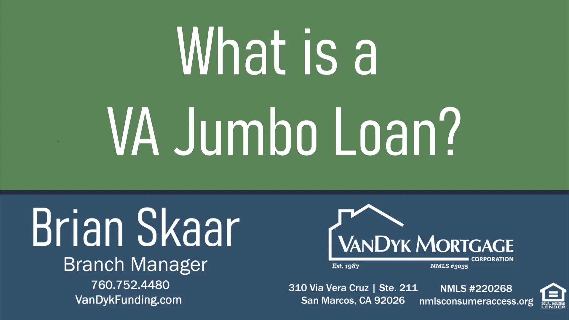 What is a VA Jumbo Loan?