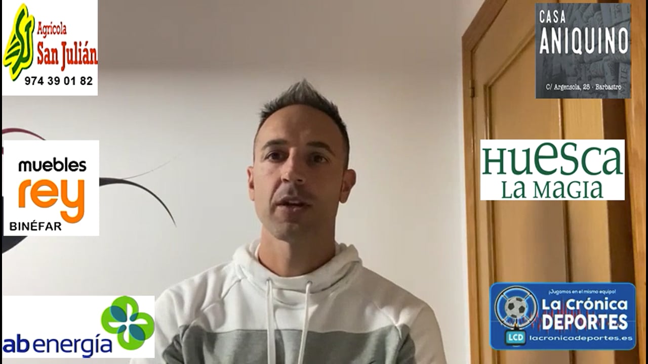 DAVID GIMÉNEZ (Entrenador Binéfar) CD Cariñena 3-4 CD Binéfar / Jornada 11 / 3ª División