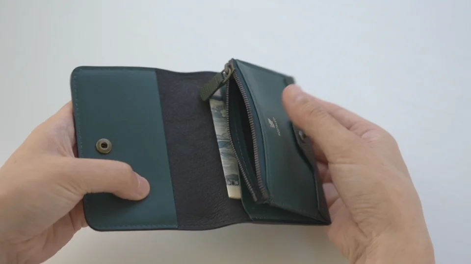 POSTALCO(ポスタルコ)|Crossgrain Leather Mini Wallet POSTALCO(ポスタルコ)|Crossgrain Leather Mini Wallet