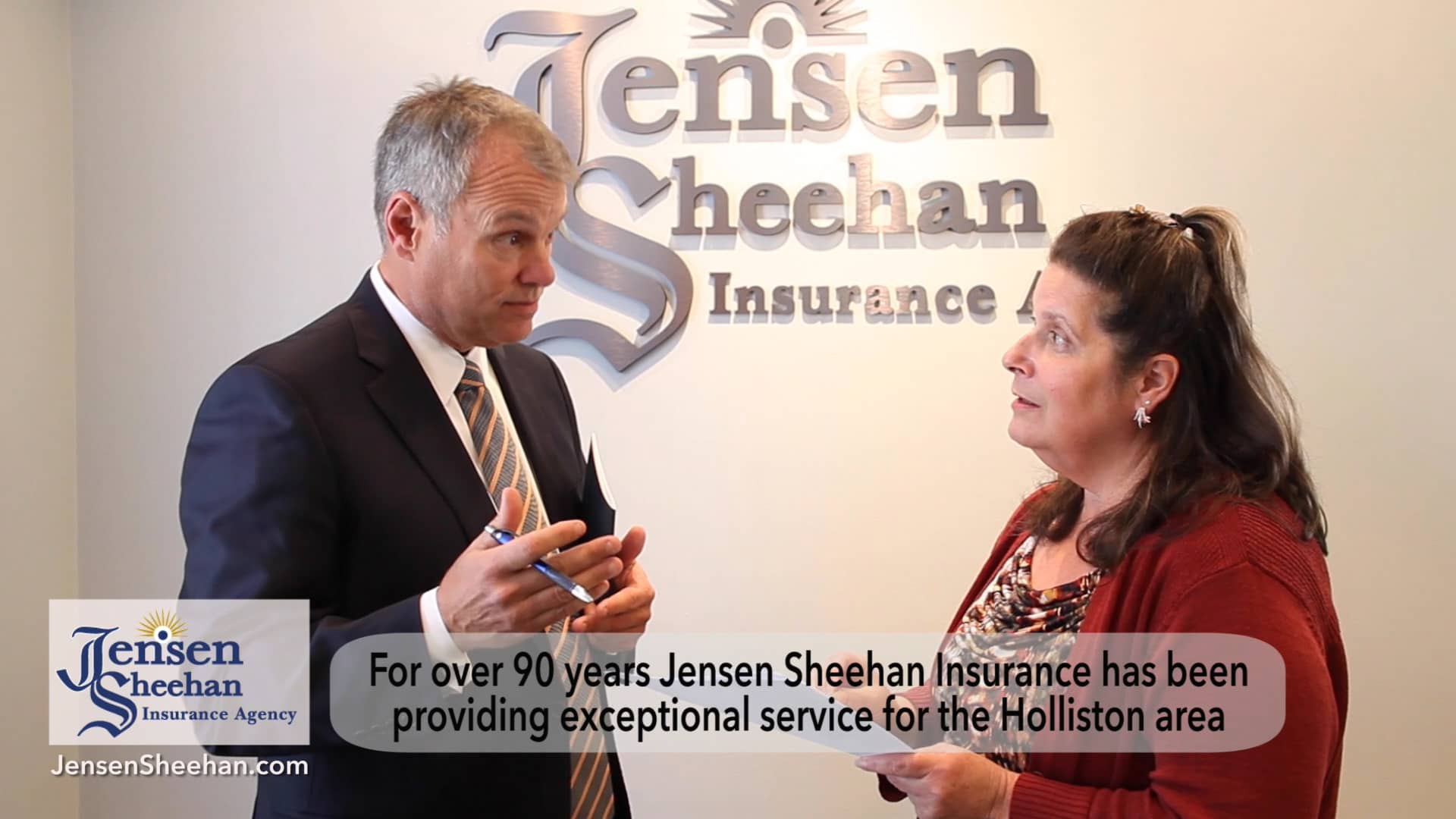 Jensen Sheehan Insurance on Vimeo