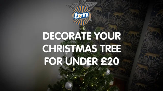 B&m deals christmas tree