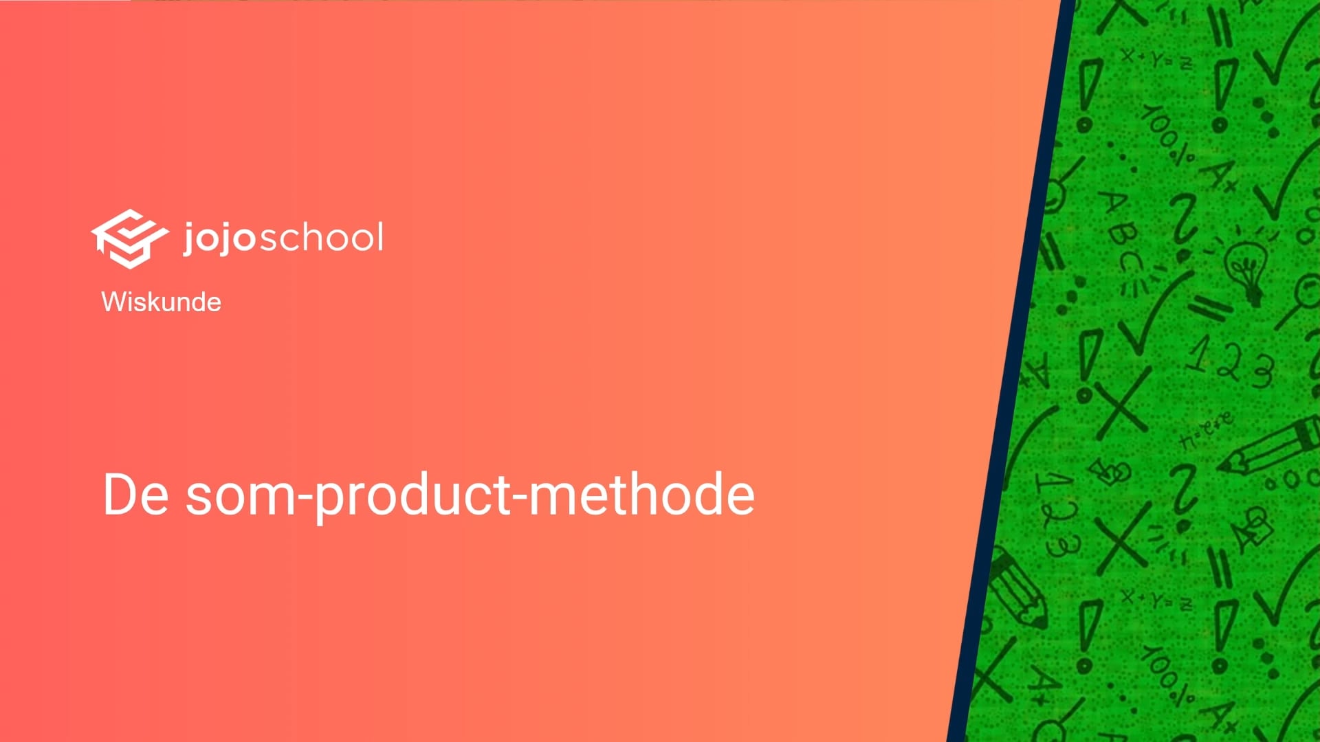 De som-product-methode