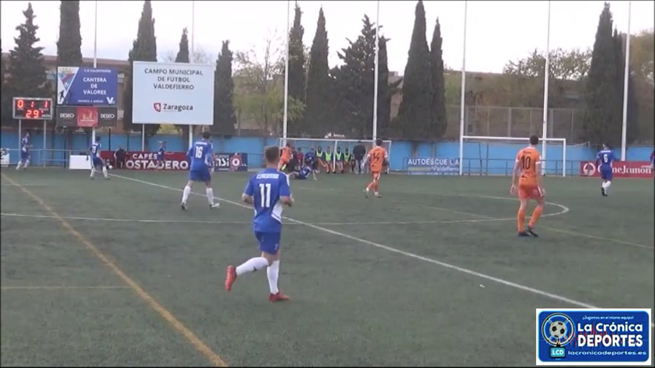 (RESUMEN Y GOLES) CD Valdefierro 0-2 SD Borja / Jornada 10 / Regional Preferente Gr 2 / Fuente: YouTube Raúl Futbolero